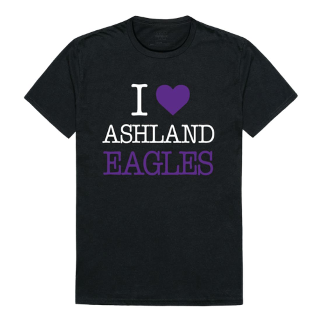 I Love Ashland University Eagles T-Shirt Tee