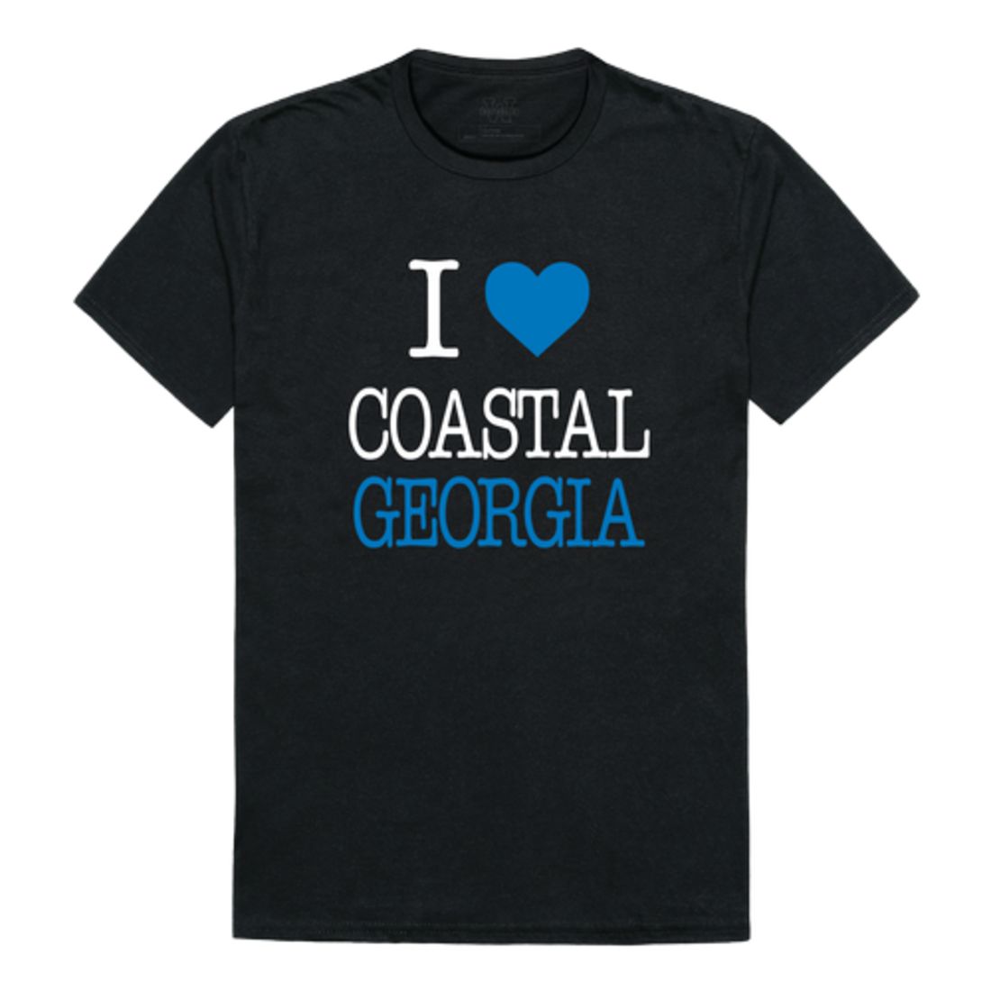 I Love College of Coastal Georgia Mariners T-Shirt Tee