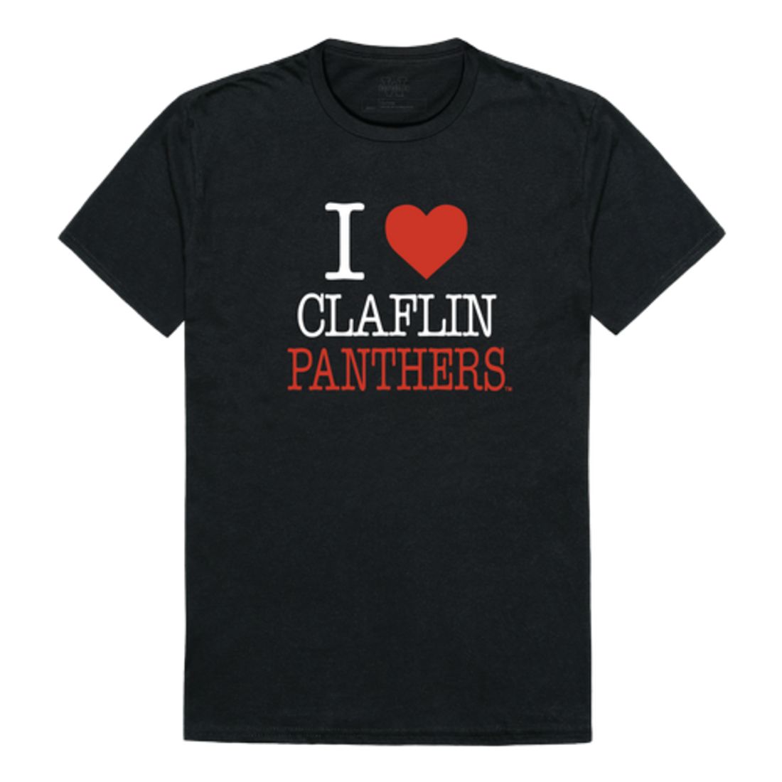 I Love Claflin University Panthers T-Shirt Tee