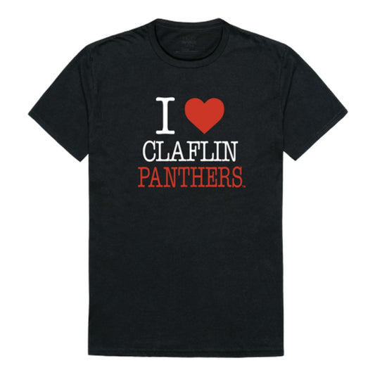 I Love Claflin University Panthers T-Shirt Tee