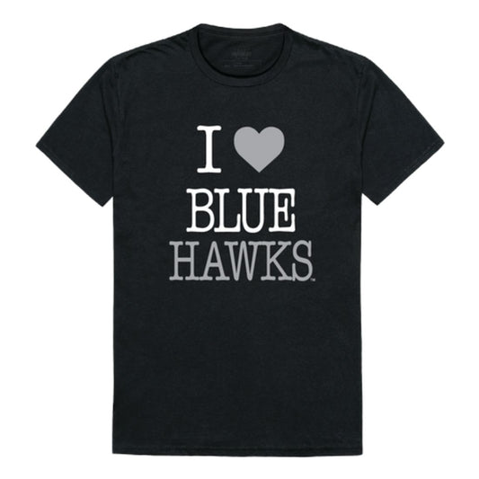 I Love Dickinson State University Blue Hawks T-Shirt Tee