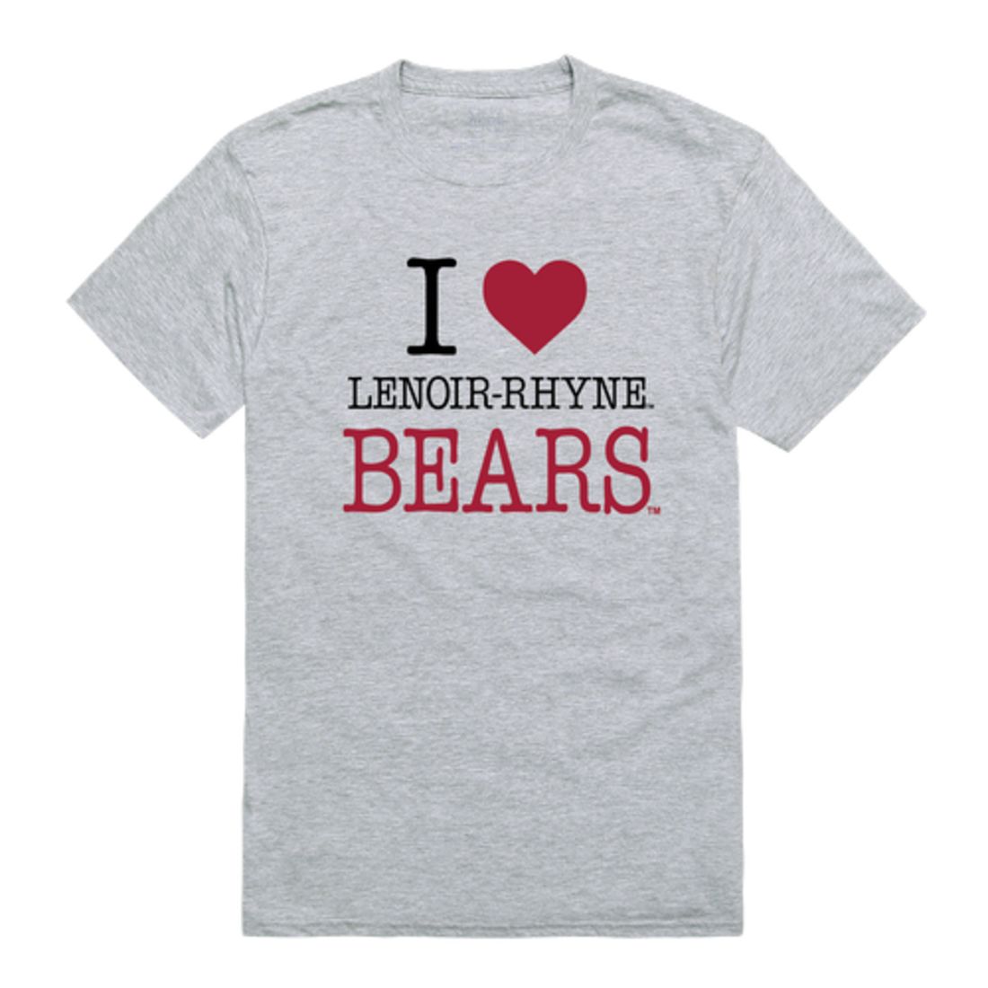 I Love Lenoir-Rhyne University Bears T-Shirt Tee