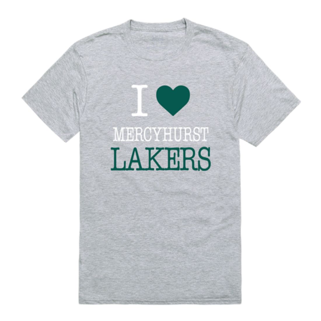 I Love Mercyhurst University Lakers T-Shirt Tee