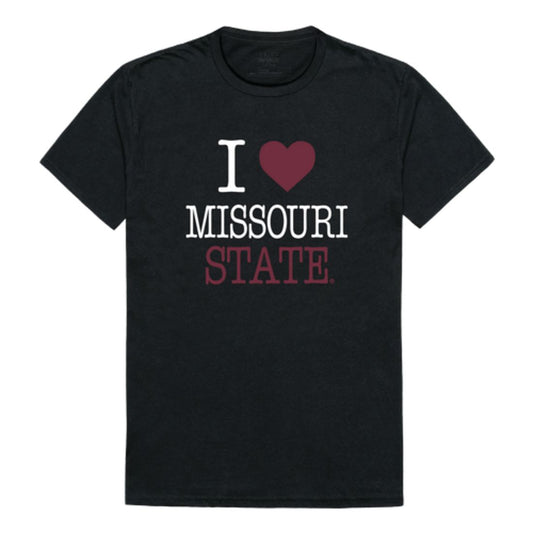 I Love Missouri State University Bears T-Shirt Tee