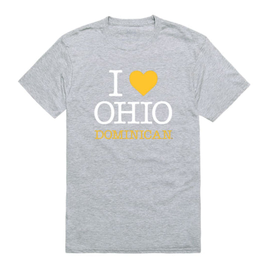 Mouseover Image, I Love Ohio Dominican University Panthers T-Shirt Tee