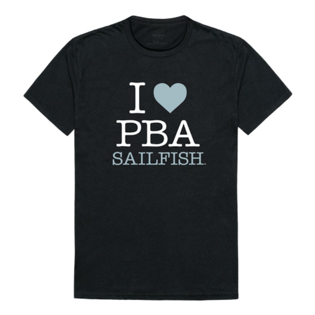 I Love Palm Beach Atlantic University Sailfish T-Shirt Tee