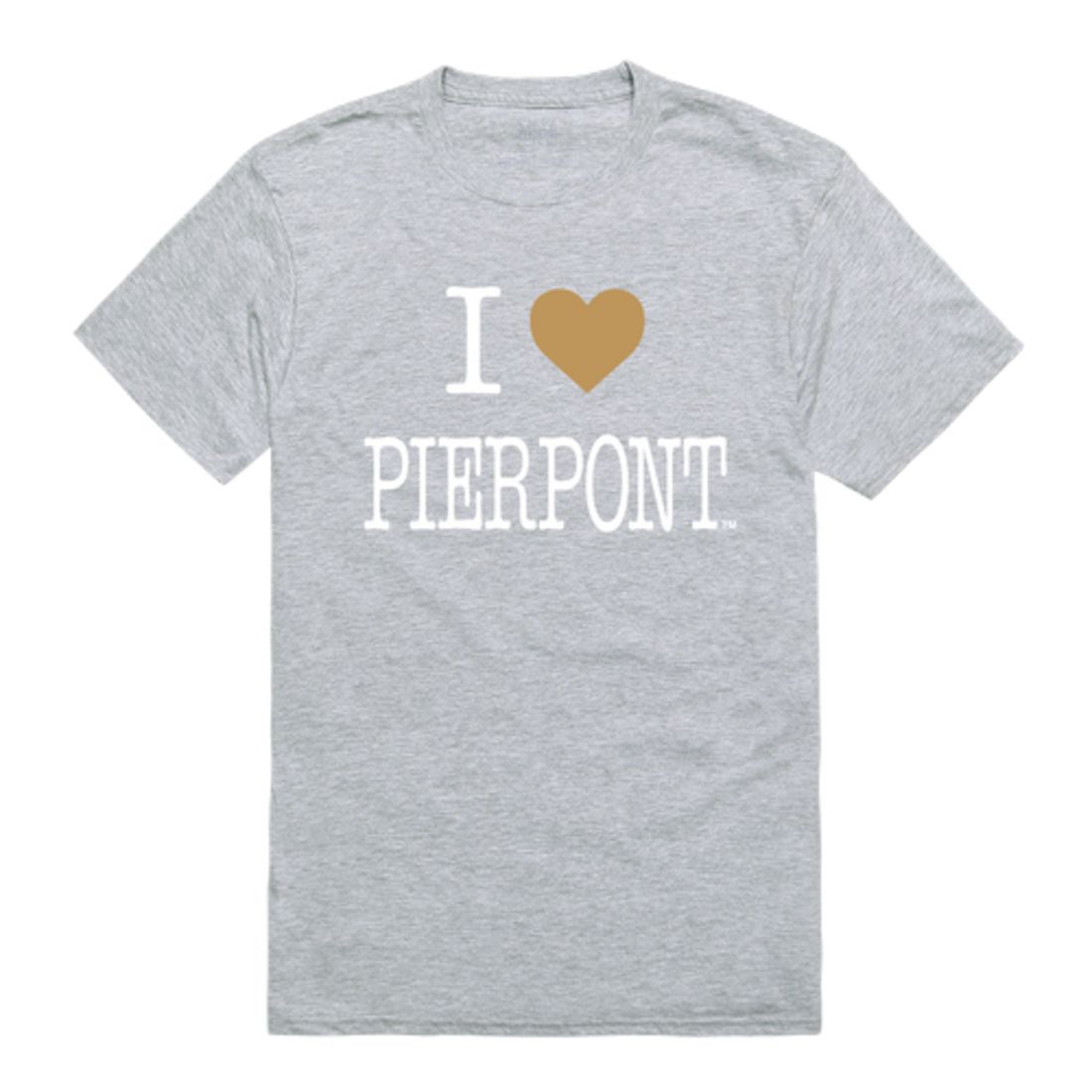 I Love Pierpont Community & Technical College Lions T-Shirt Tee