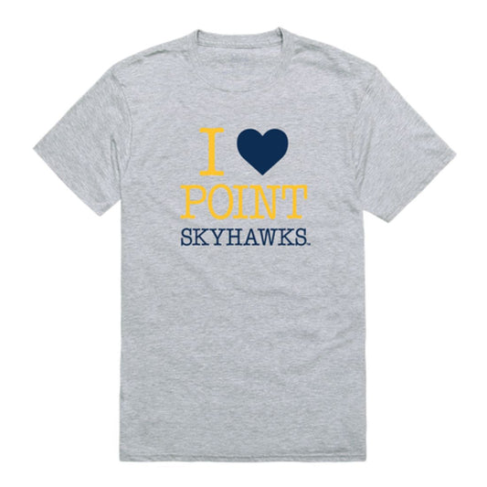I Love Point University Skyhawks T-Shirt Tee