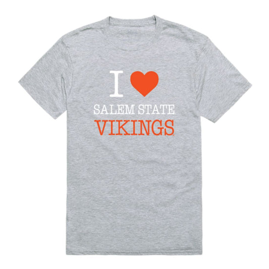 Mouseover Image, I Love Salem State University Vikings T-Shirt Tee