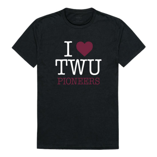I Love Texas Woman's University Pioneers T-Shirt Tee
