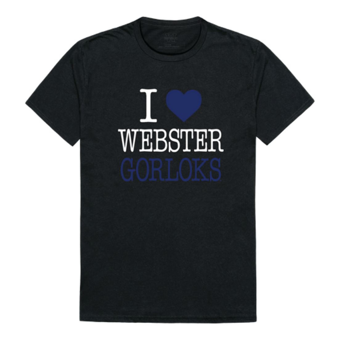 I Love Webster University Gorlocks T-Shirt Tee