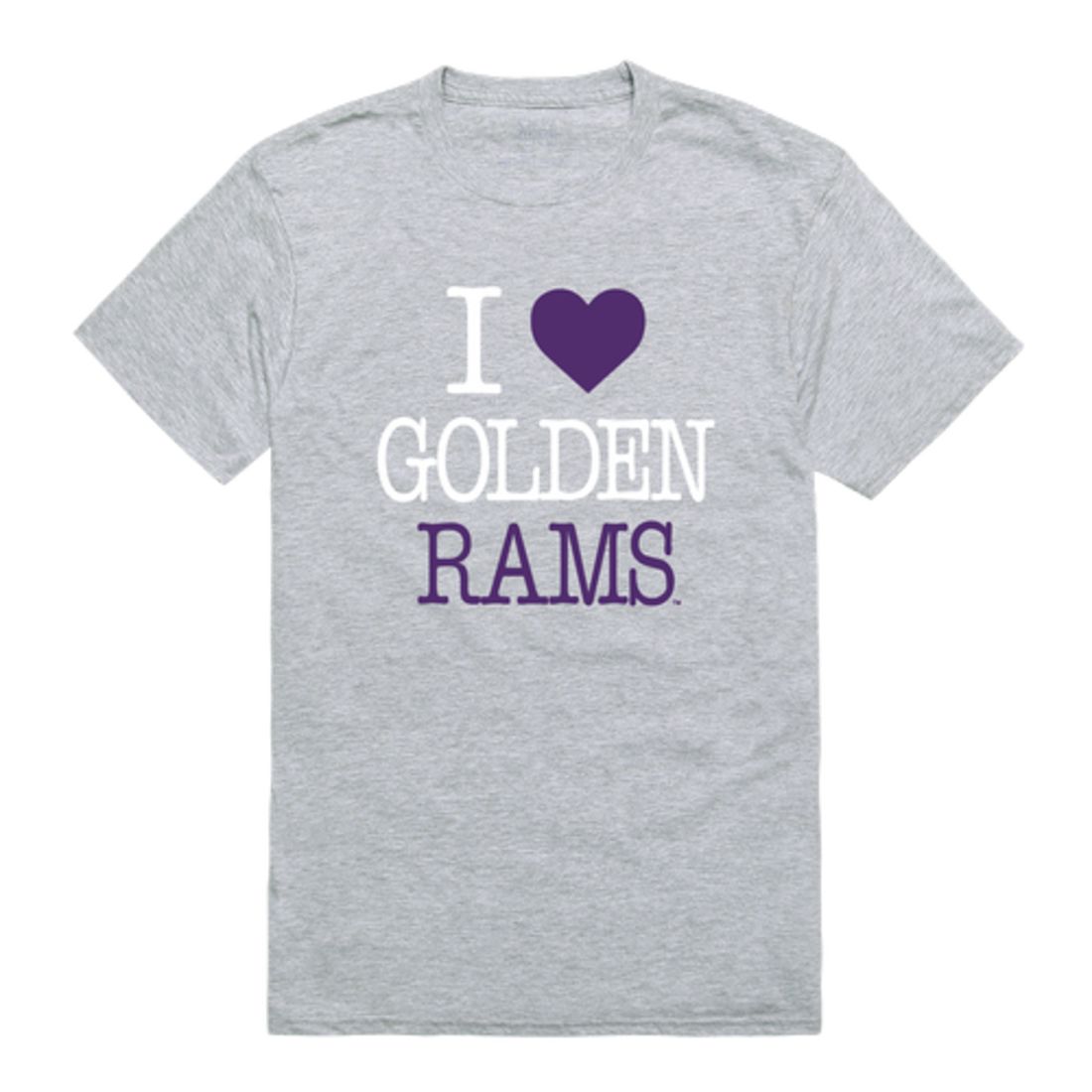 I Love West Chester University Rams T-Shirt Tee