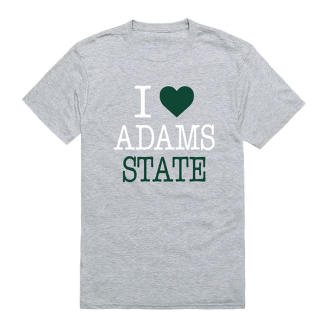 I Love Adams State University Grizzlies T-Shirt Tee