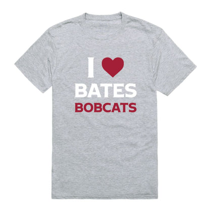 I Love Bates College Bobcats T-Shirt Tee