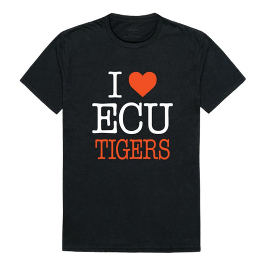 I Love East Central University Tigers T-Shirt Tee