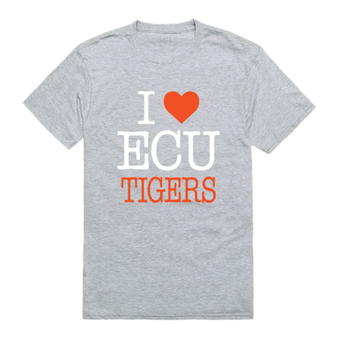 I Love East Central University Tigers T-Shirt Tee