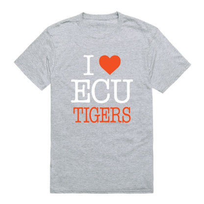 I Love East Central University Tigers T-Shirt Tee