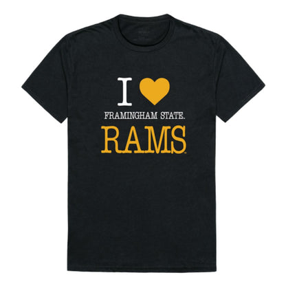 I Love Framingham State University Rams T-Shirt Tee