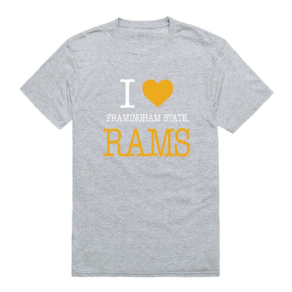 I Love Framingham State University Rams T-Shirt Tee