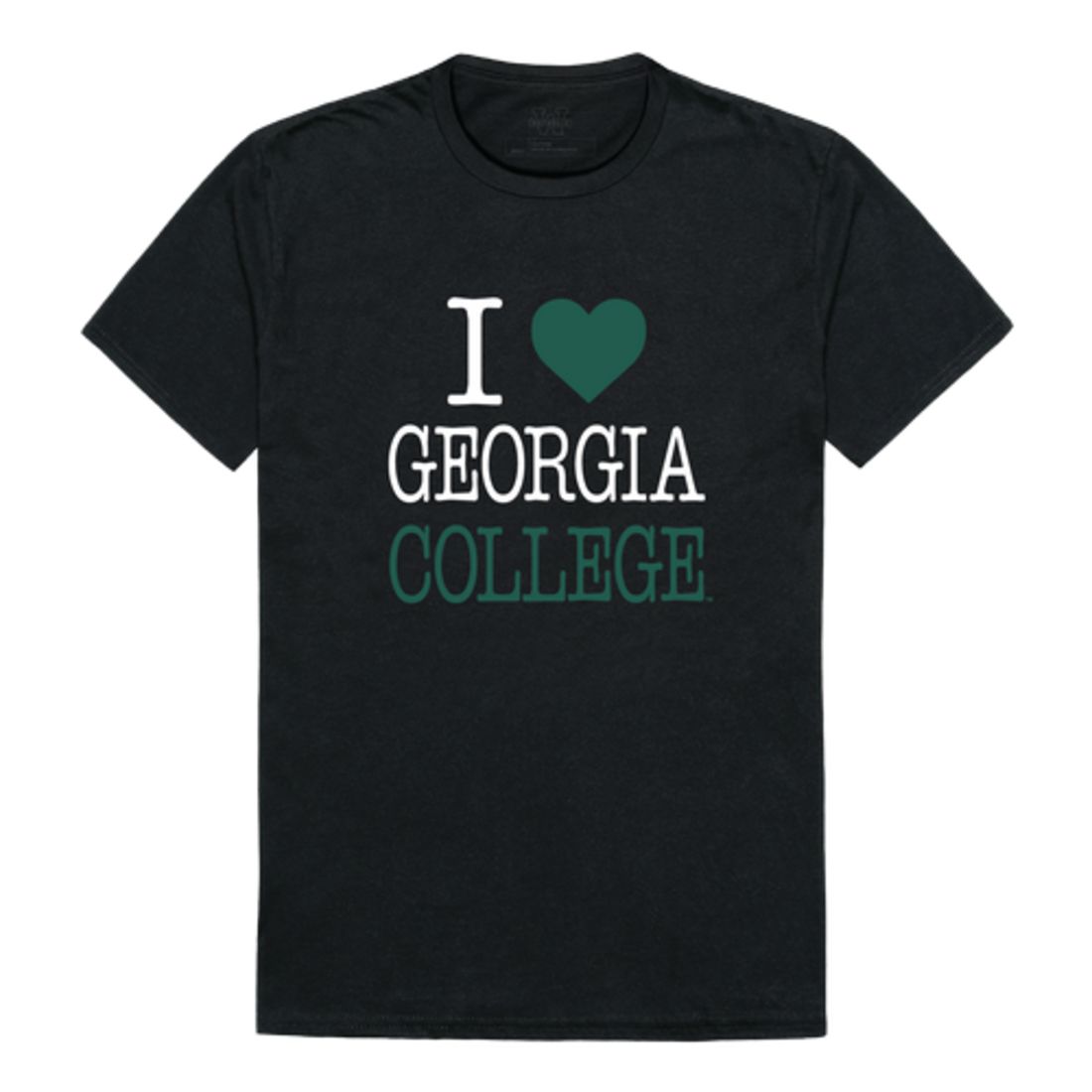 I Love Georgia College and State University Bobcats T-Shirt Tee