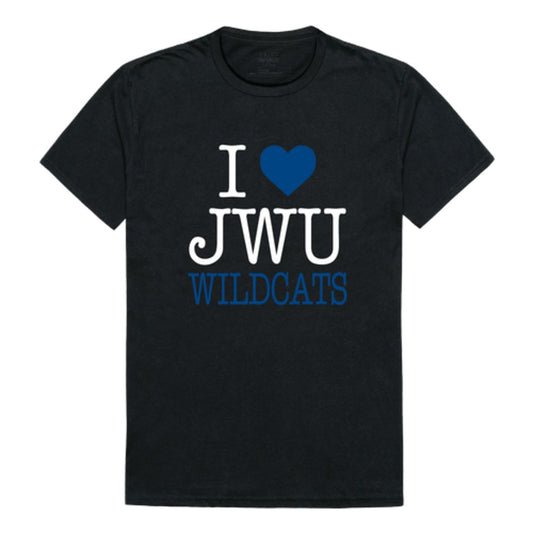 I Love Johnson & Wales University Wildcats T-Shirt Tee