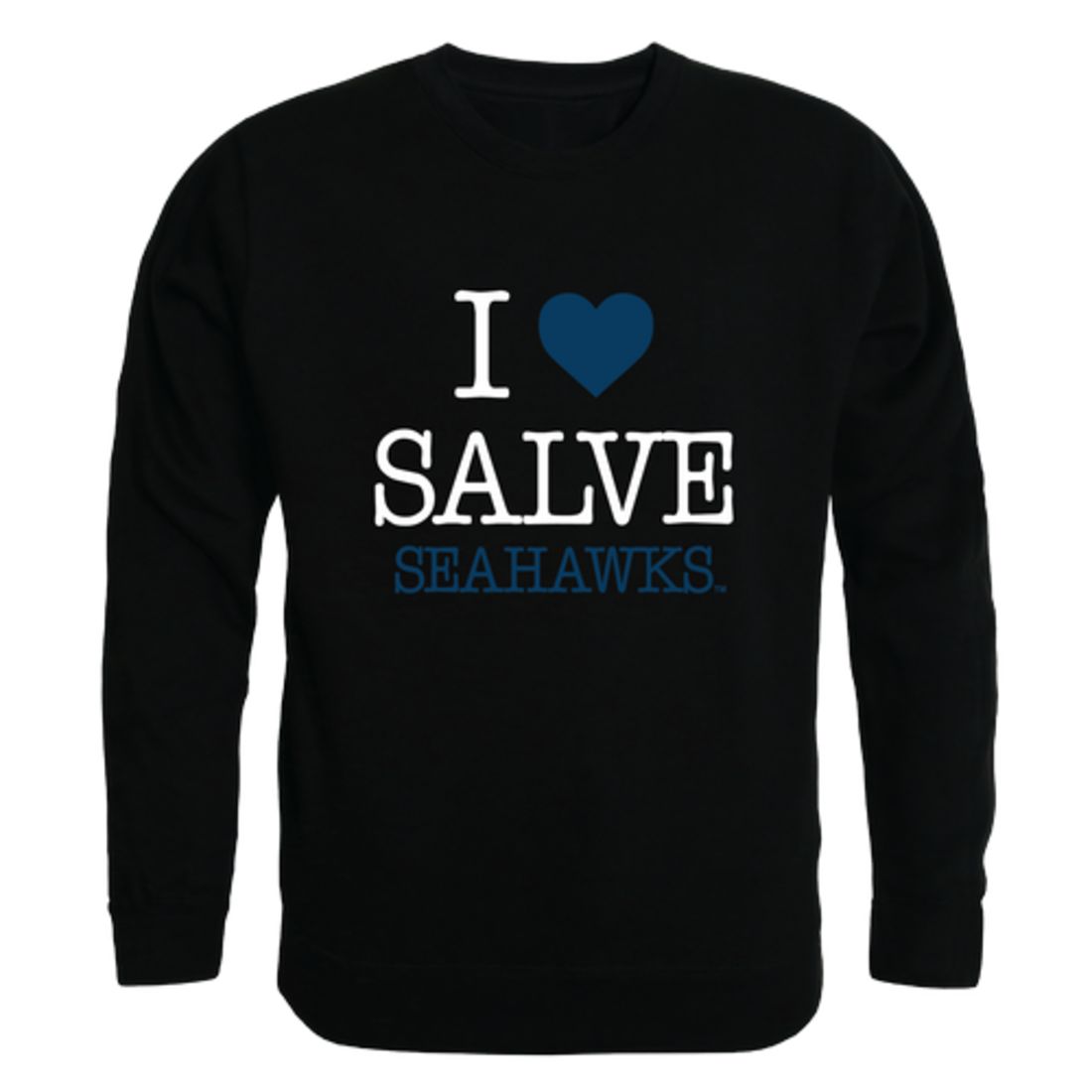 I-Love-Salve-Regina-University-Seahawks-Fleece-Crewneck-Pullover-Sweatshirt