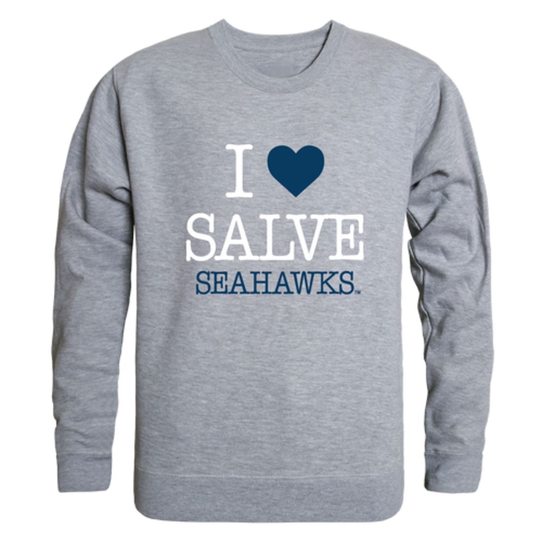 I-Love-Salve-Regina-University-Seahawks-Fleece-Crewneck-Pullover-Sweatshirt