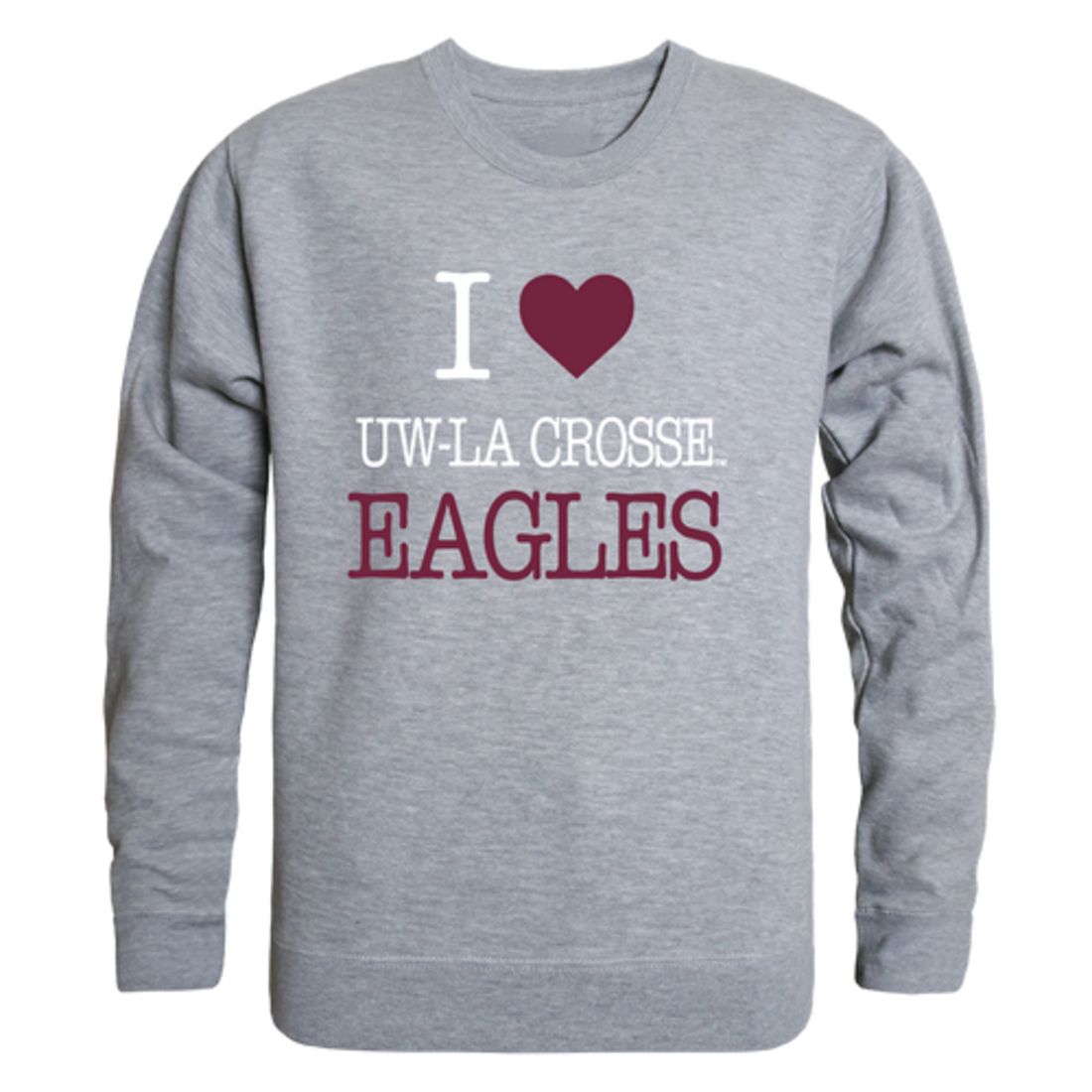 I-Love-University-of-Wisconsin-La-Crosse-Eagles-Fleece-Crewneck-Pullover-Sweatshirt