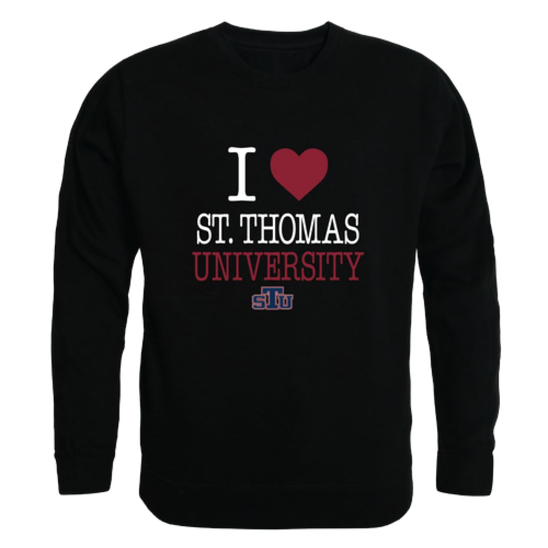 I-Love-St.-Thomas-University-Bobcats-Fleece-Crewneck-Pullover-Sweatshirt