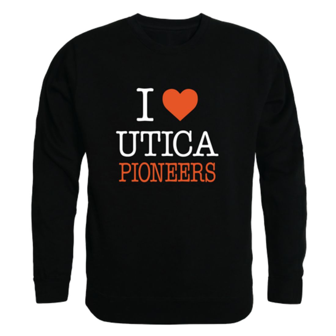 I-Love-Utica-College-Pioneers-Fleece-Crewneck-Pullover-Sweatshirt