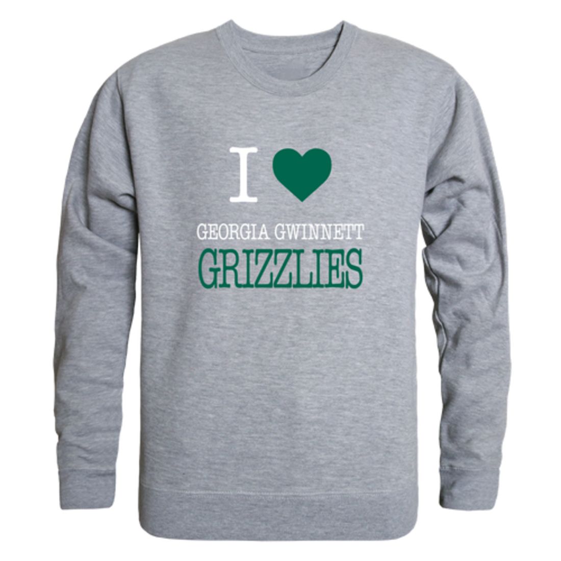 I-Love-Georgia-Gwinnett-College-Grizzlies-Fleece-Crewneck-Pullover-Sweatshirt