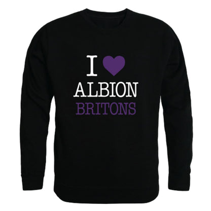 I-Love-Albion-College-Britons-Fleece-Crewneck-Pullover-Sweatshirt