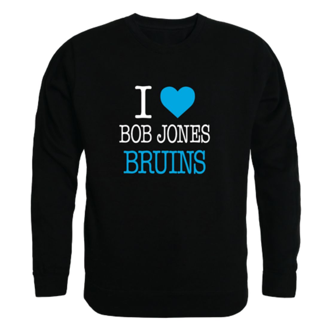 I-Love-Bob-Jones-University-Bruins-Fleece-Crewneck-Pullover-Sweatshirt