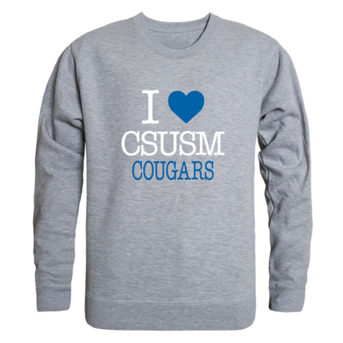 I-Love-California-State-University-San-Marcos-Cougars-Fleece-Crewneck-Pullover-Sweatshirt