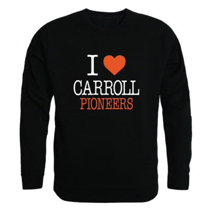 I-Love-Carroll-University-Pioneers-Fleece-Crewneck-Pullover-Sweatshirt