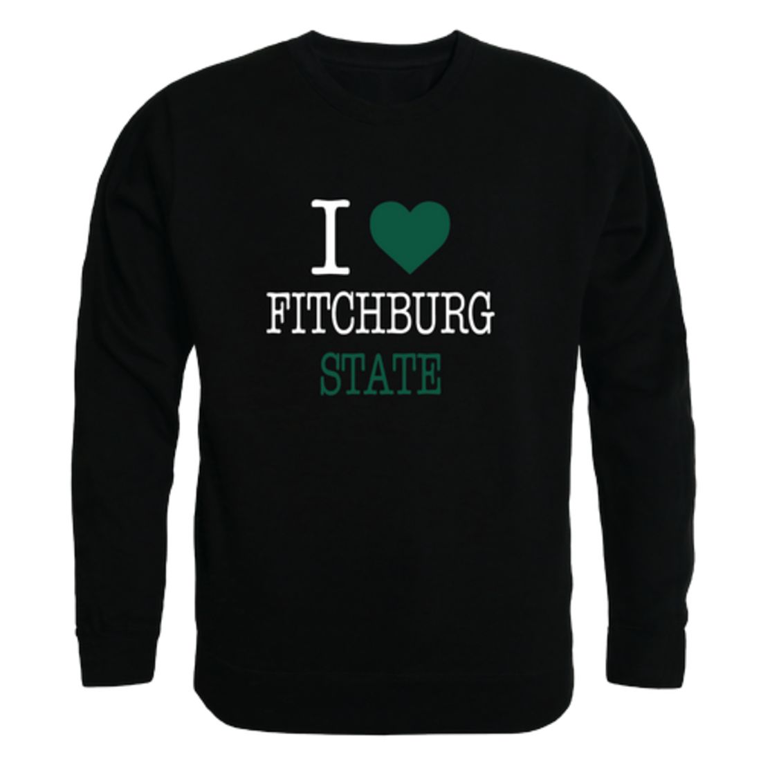 I-Love-Fitchburg-State-University-Falcons-Fleece-Crewneck-Pullover-Sweatshirt
