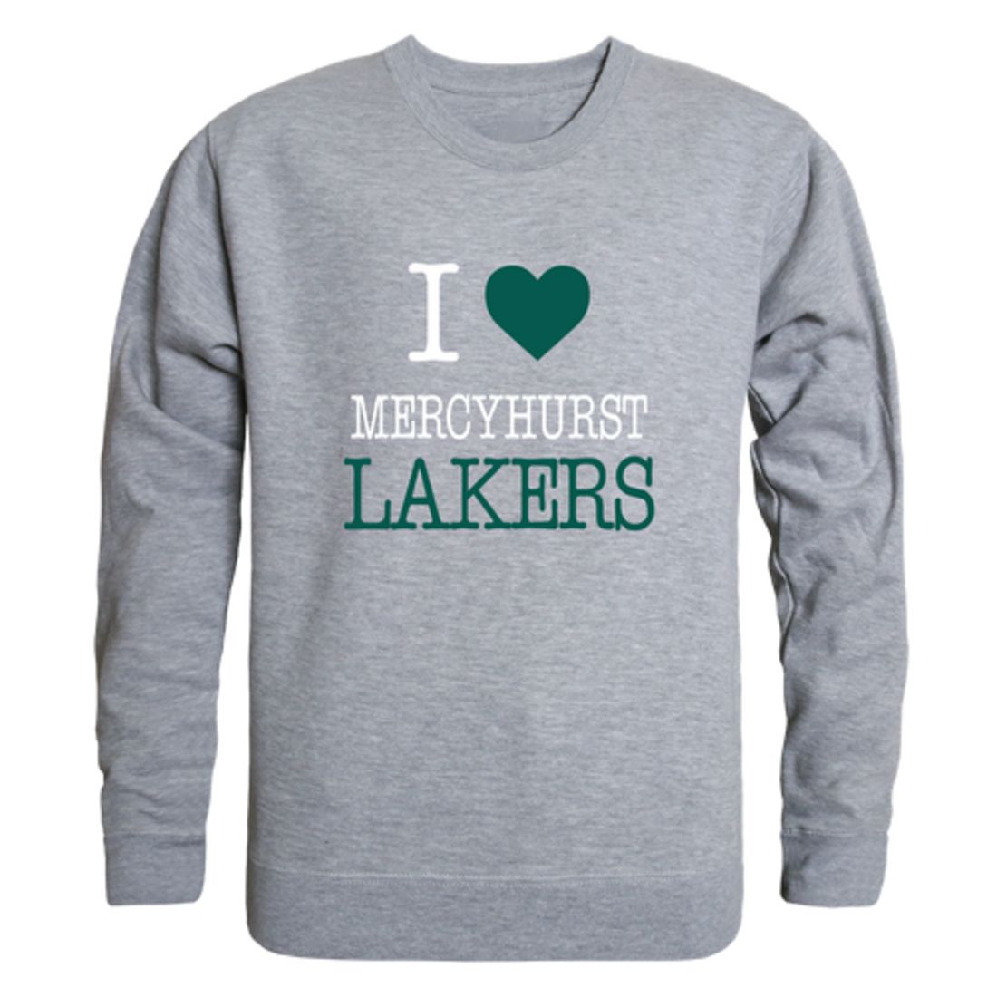 I-Love-Mercyhurst-University-Lakers-Fleece-Crewneck-Pullover-Sweatshirt