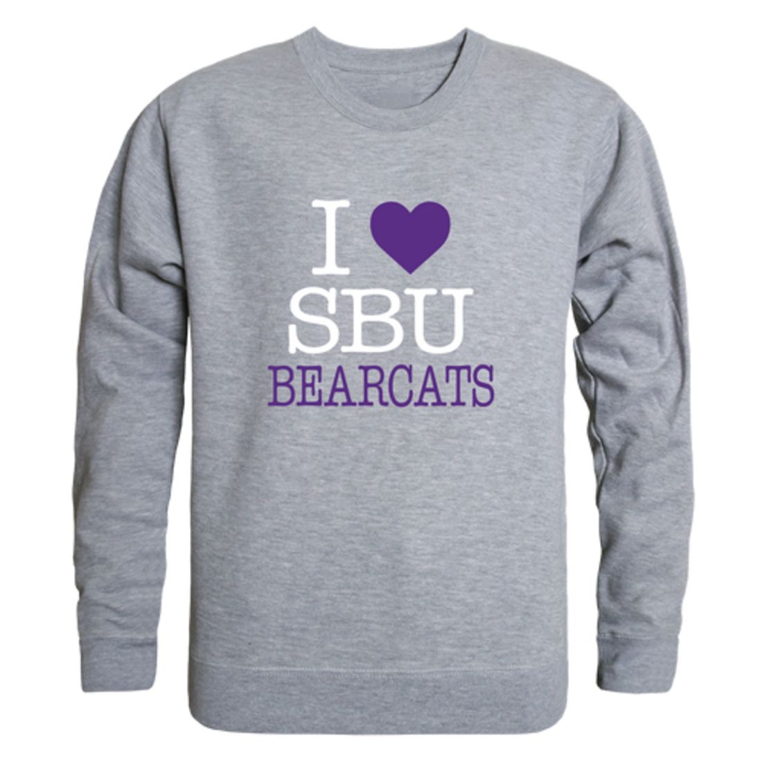 I-Love-Southwest-Baptist-University-Bearcats-Fleece-Crewneck-Pullover-Sweatshirt