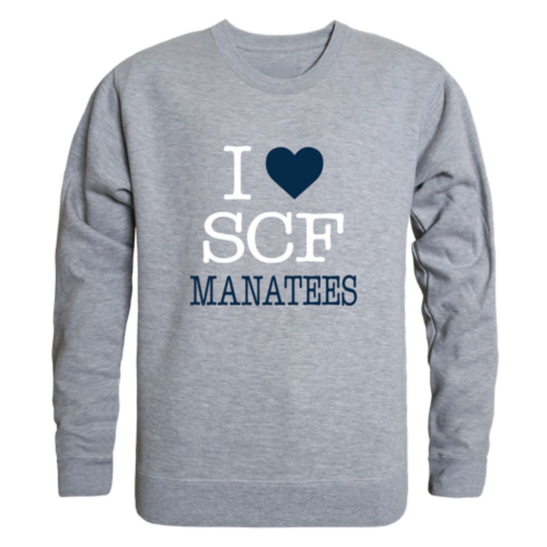 I-Love-State-College-of-Florida-Manatees-Fleece-Crewneck-Pullover-Sweatshirt