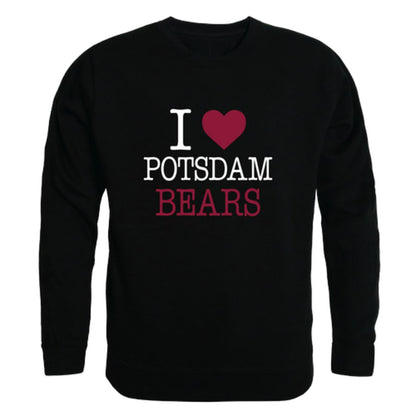 I-Love-State-University-of-New-York-at-Potsdam-Bears-Fleece-Crewneck-Pullover-Sweatshirt