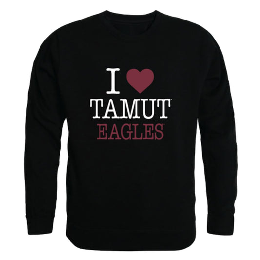 I-Love-Texas-A&M-University-Texarkana-Eagles-Fleece-Crewneck-Pullover-Sweatshirt