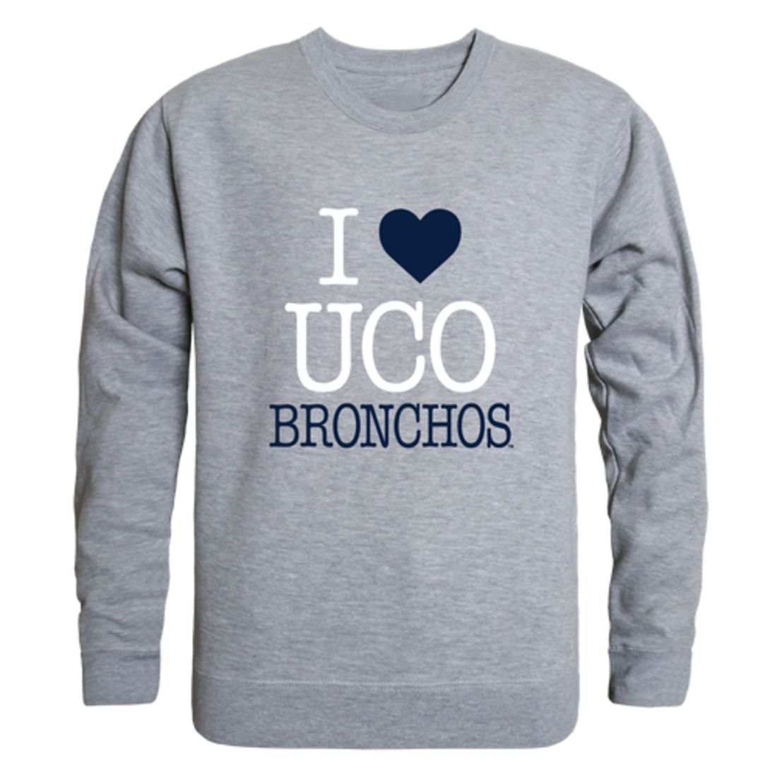 I-Love-University-of-Central-Oklahoma-Bronchos-Fleece-Crewneck-Pullover-Sweatshirt