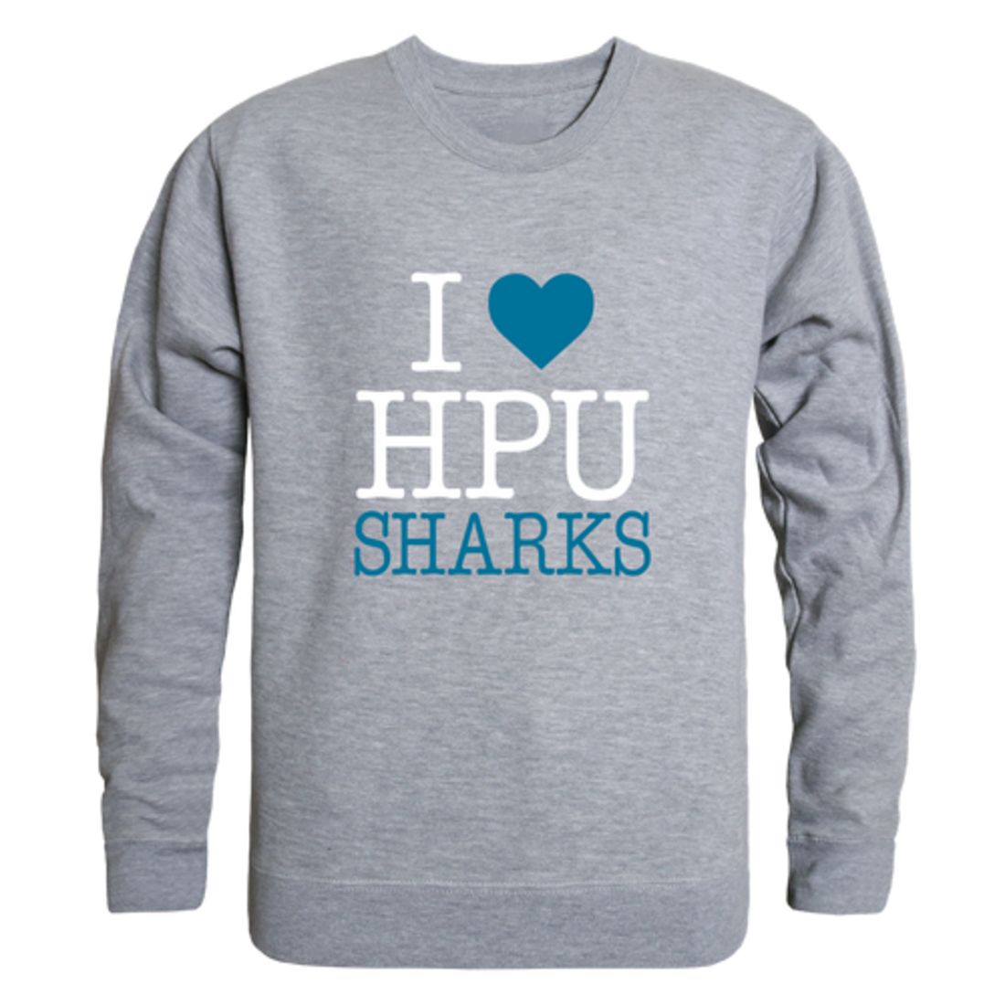 I-Love-Hawaii-Pacific-University-Sharks-Fleece-Crewneck-Pullover-Sweatshirt