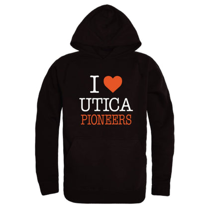 I-Love-Utica-College-Pioneers-Fleece-Hoodie-Sweatshirts