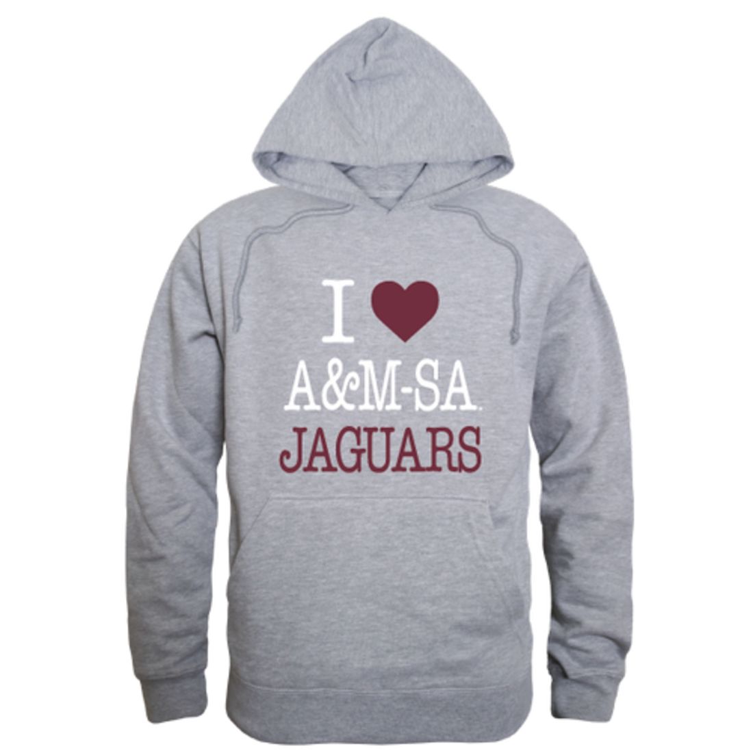 I-Love-Texas-A&M-University-San-Antonio-Jaguars-Fleece-Hoodie-Sweatshirts