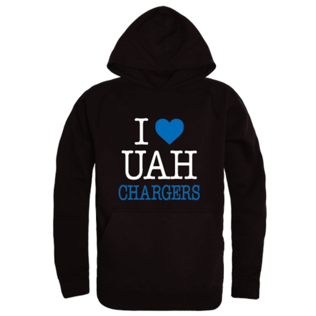 I-Love-The-University-of-Alabama-in-Huntsville-Chargers-Fleece-Hoodie-Sweatshirts