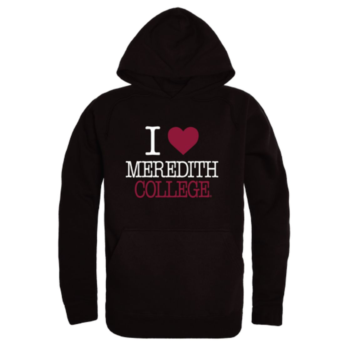 I-Love-Meredith-College-Avenging-Angels-Fleece-Hoodie-Sweatshirts