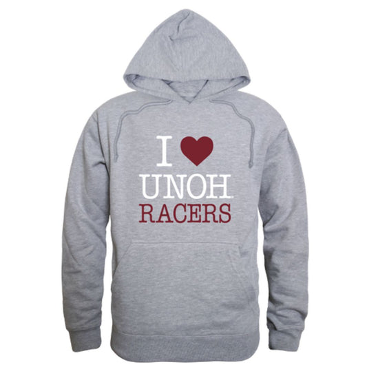 Mouseover Image, I-Love-University-of-Northwestern-Ohio-Racers-Fleece-Hoodie-Sweatshirts