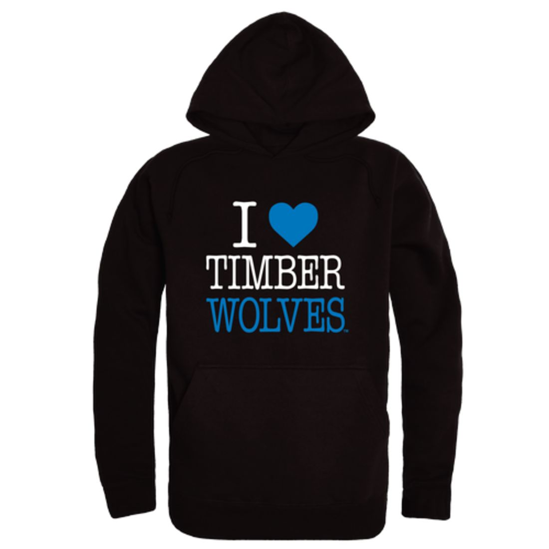 I-Love-Northwood-University-Timberwolves-Fleece-Hoodie-Sweatshirts
