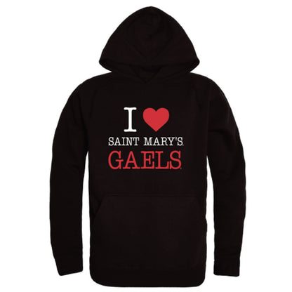 I-Love-Saint-Mary's-College-of-California-Gaels-Fleece-Hoodie-Sweatshirts